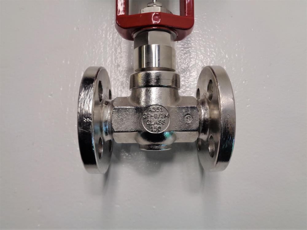 Badger Meter 1/2" 150# Research Control Valve 1002GCF36SVCPBLN36